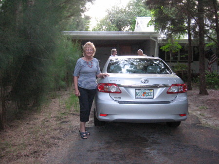 2012 Joan & her new 2013 Toyota 