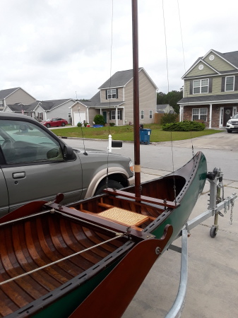 Forward view and rope steering