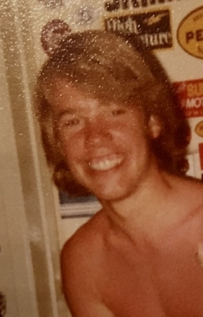 Me, at Newport Beach, Ca., “The Wedge” 1979