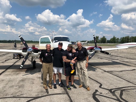 Wings for Vets Trip on Cessna 310