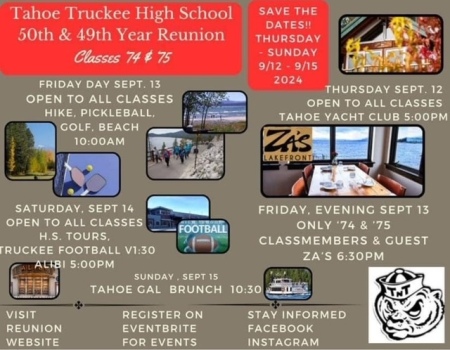 Tahoe Truckee High School Reunion