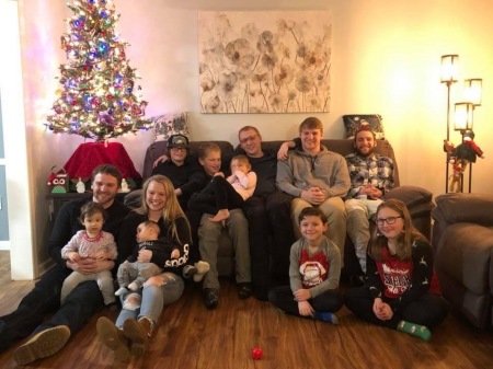 My 10 grandkids & 2 great-grandkids ❤️