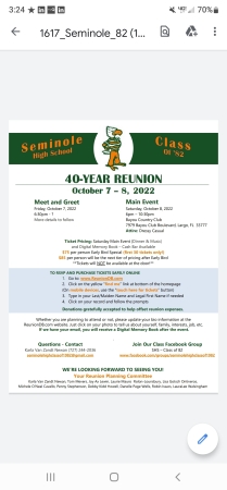 Seminole High School (Pinellas County) Reunion