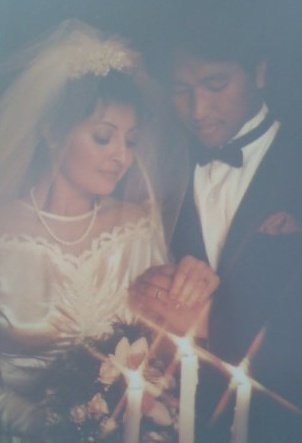 Our wedding December 18, 1982
