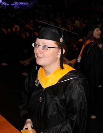 Beth Graduation with MA from UTK