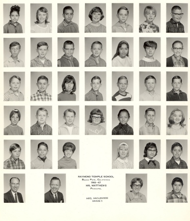 Raymond Temple Class Pictures