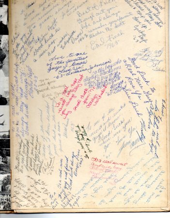 Chris Luppens' album, 1963 YEAR BOOK