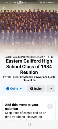 Eastern Guilford High School Reunion