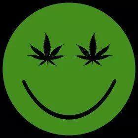 Happy Weed Face 
