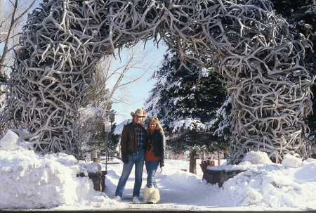 My Wife & I Ski Jackson Hole