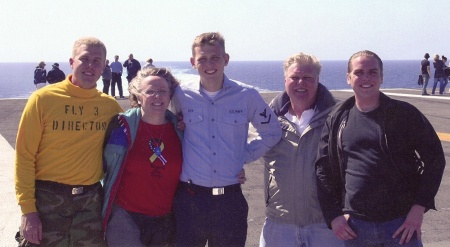 Family Crews Day on the USS NIMITZ 2010