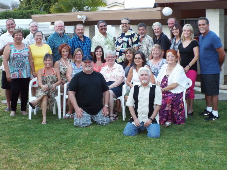 45 year Reunion, pre-reunion party