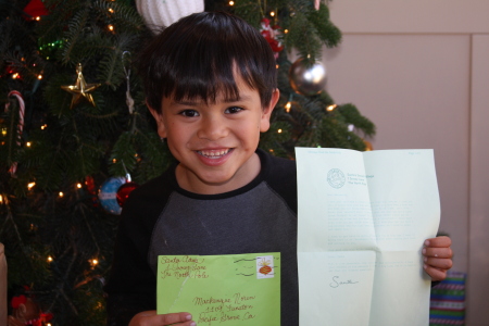 Mack's Letter from Santa