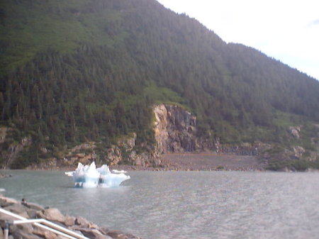 Portage Glacier Ice burg.