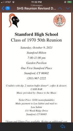 Peter Rigakos' album, Stamford High School Reunion