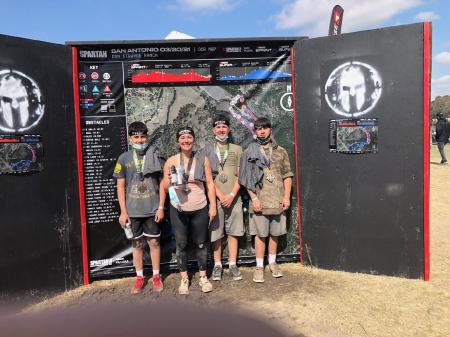 Tough Mudder 2021. Adan, Des, Judah, Jack