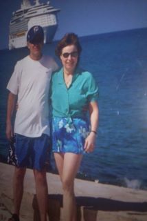 on Caribbean cruise with wife Colleen