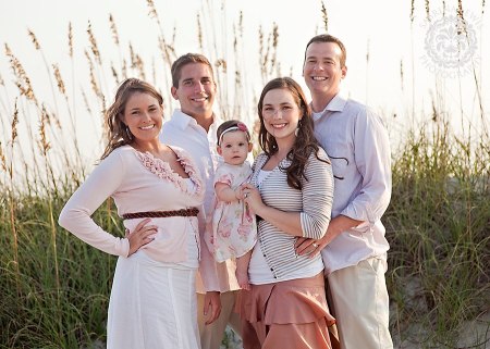 Sean, Alena, Andrew, Maddie, and June August 2012