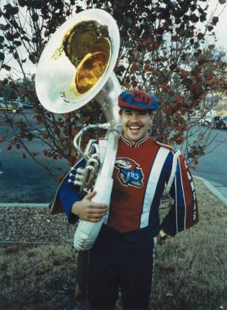 KU tuba section leader, fall 1990