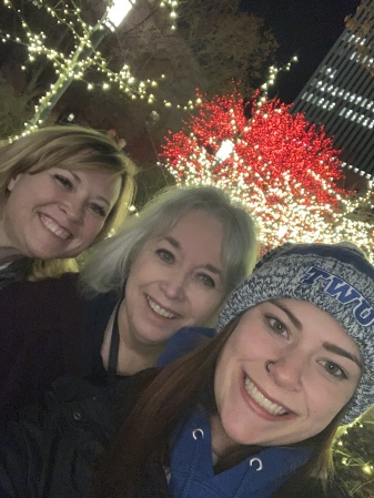 Downtown Salt Lake with my family. 