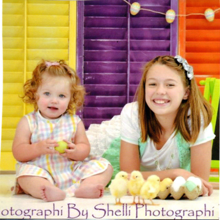 Granddaughters Savannah & Payton