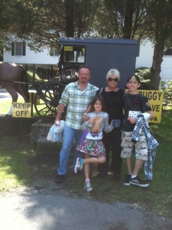 Bill, Jeanette and Grand Children, Sloan and Aurora in PA