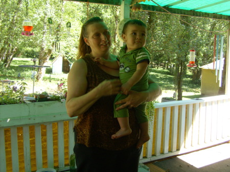 Me and my grandson "2011"