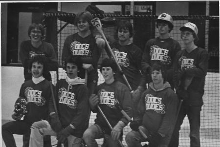 1981 Doc's Dudes BroomBall Team