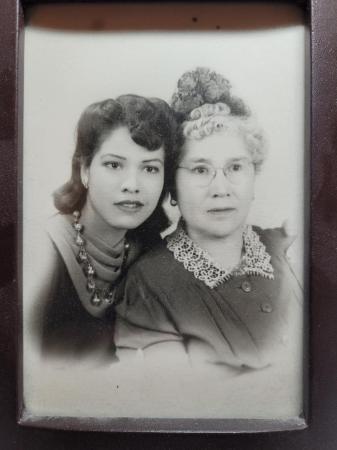 My mom & grandmother - 1943