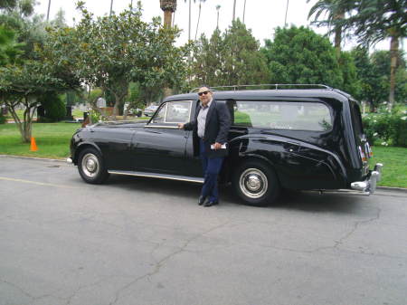 Rolls Royce hearse