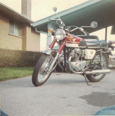 My 1968 Honda Hellcat. 