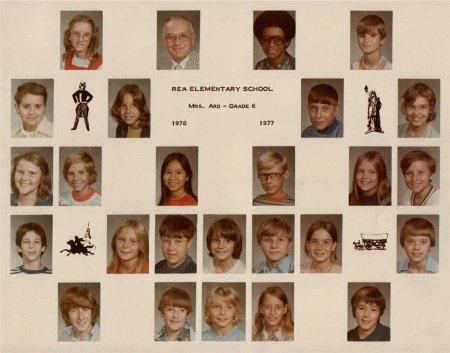 w.s rea sixth grade class of 1977