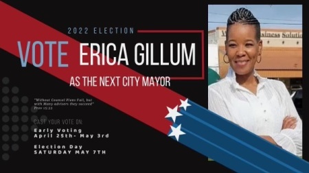 Erica Gillum runs for Mayor of Hempstead
