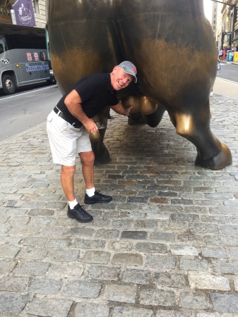 Merrill Lynch Bull Statue