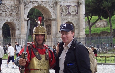 Charles in Rome, Italy 2005