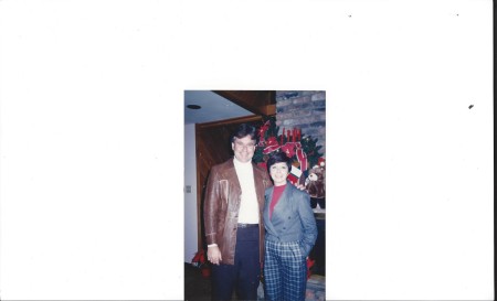 Christmas, 1988 Jerry and Charlene