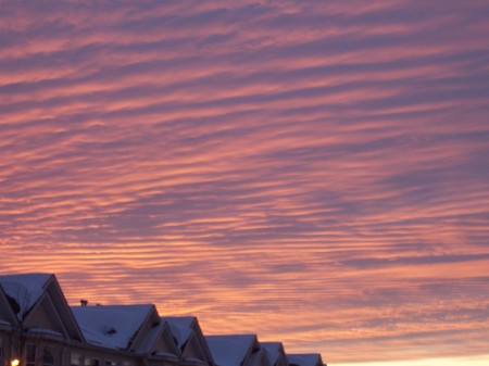 Sea Sand in the sky Sunset