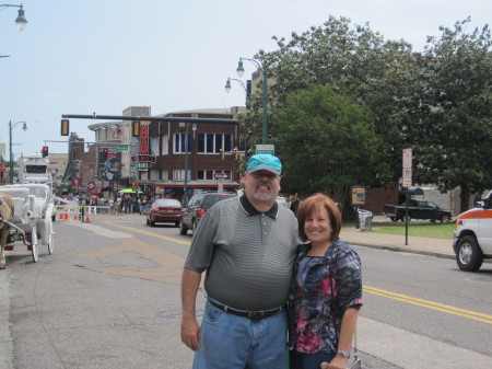 Marcia and Herm, Beale St. Memphis