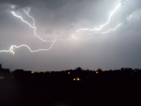 Lightning from my deck