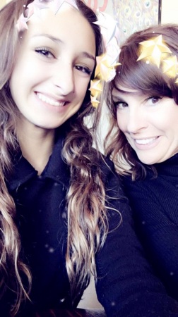 Mother/Daughter Snap Chat pic