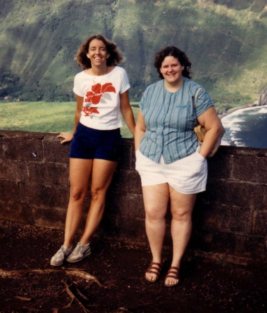 My friend and me - late '80s