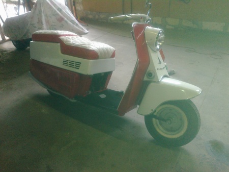 My first Motor Scooter (I still have it)