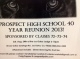 Prospect High School Reunion reunion event on Feb 8, 2016 image