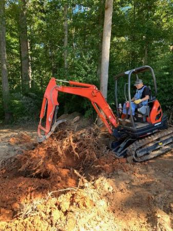 Digging stumps