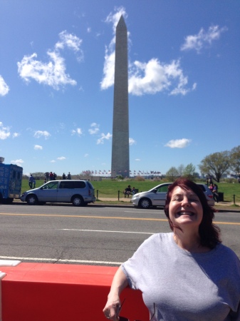 Wife and the Washington Monument