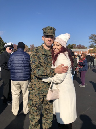 Proud USMC mom