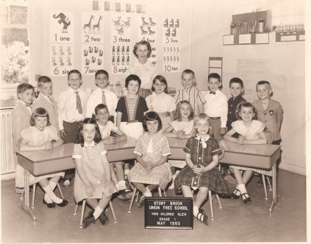 My 1960 1st grade class with Mrs. Glen.