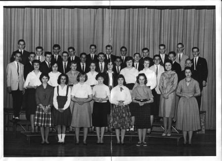 1961 Newton D. Baker homeroom class