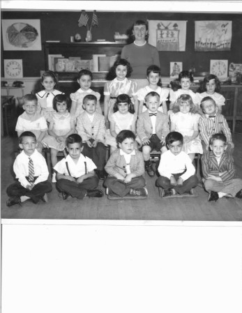 Kindergarten class 1957