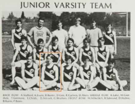 1971 Los Gatos High Junior Varsity track